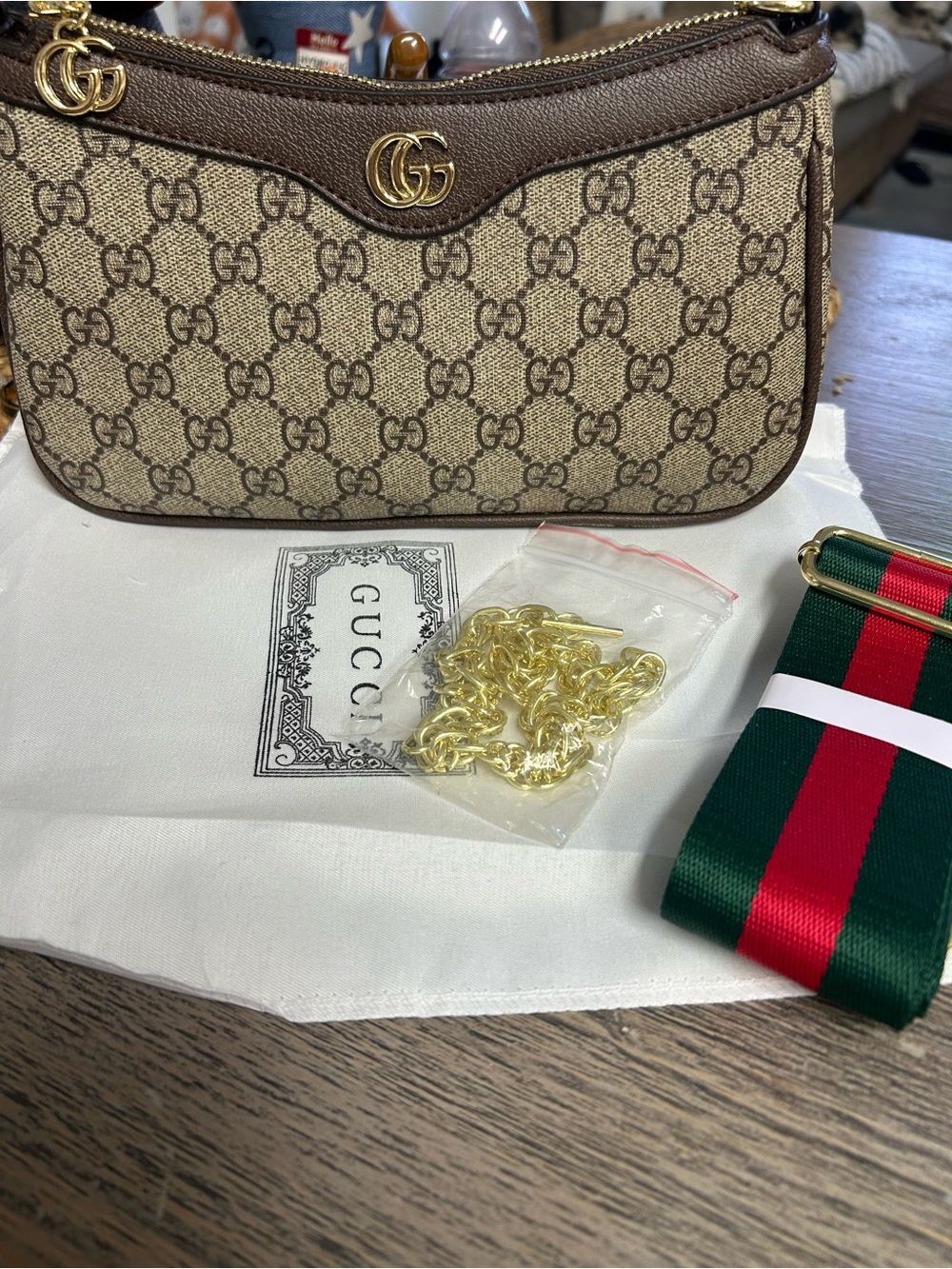 Fashion Shoulder Bag with Removable Straps